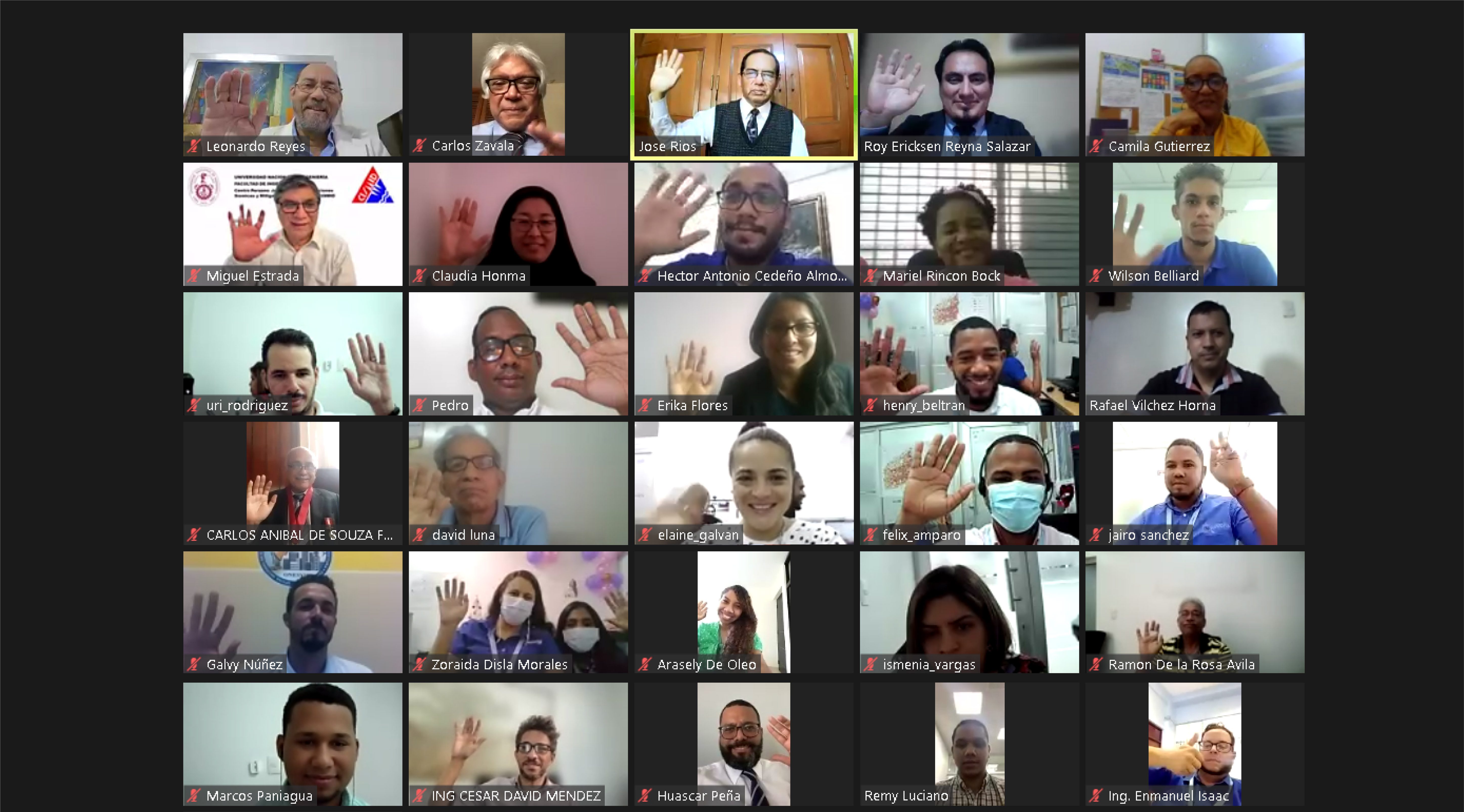 Participantes del Workshop